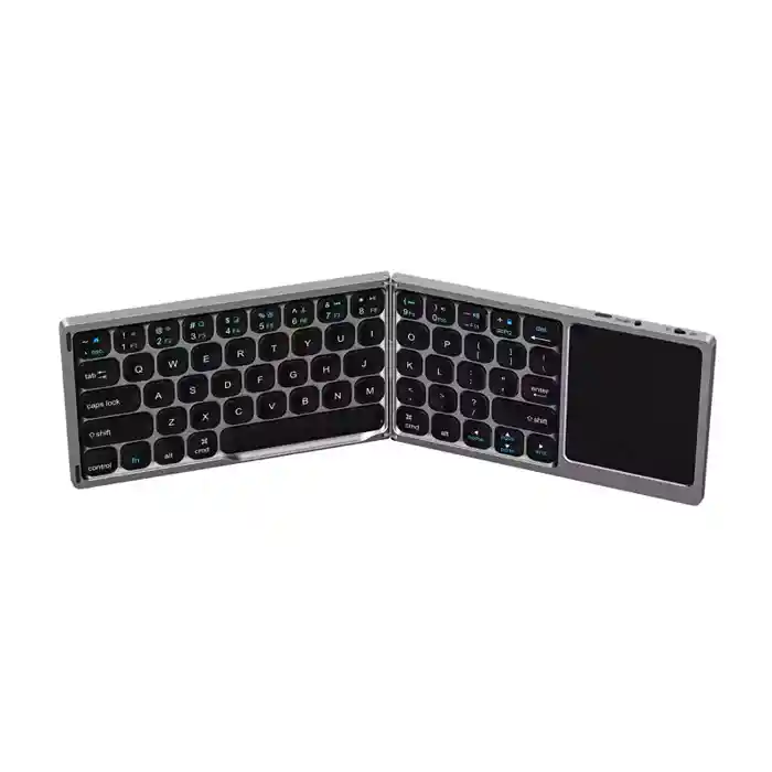 WiWU FMK-04 Fold Mini Rechargeable Wireless Keyboard with Touch Pad